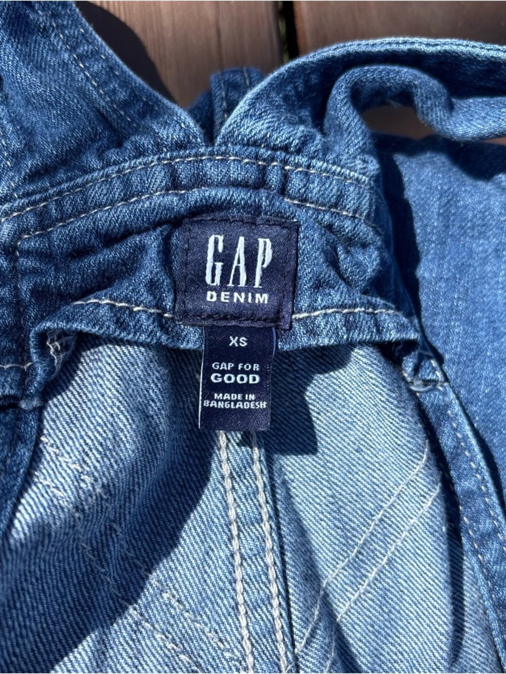 GAP Relaxed Denim Overalls | Size XS - Picture 10 of 11